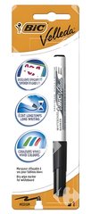 Marqueur effaçable Pointe Medium Noir Velleda 1741 BIC 2 pièces
