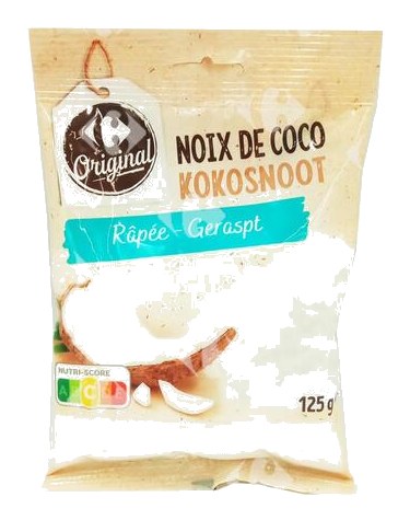 Noix de Coco Râpée Carrefour 125 g