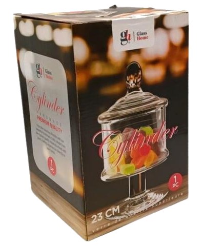 Cloche en Verre Hand Made Scatola 23cm