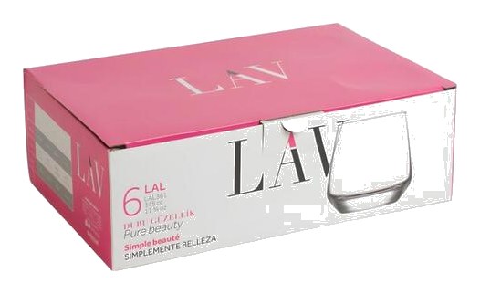 Set de Verres à Eau Lav 361F 34cl 6 unités