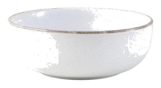 Assiette Creuse en Porcelaine Grandola Blanche Kasa 16cm