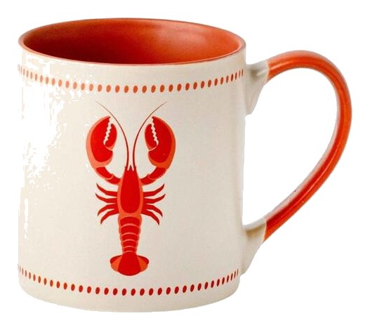 Mug en Porcelaine Homard Caraibe Nautique Kasa 33 cl