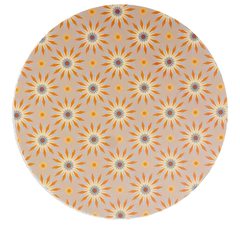 Set de Table Rond Corail Nautique en PVC Kasa 38cm