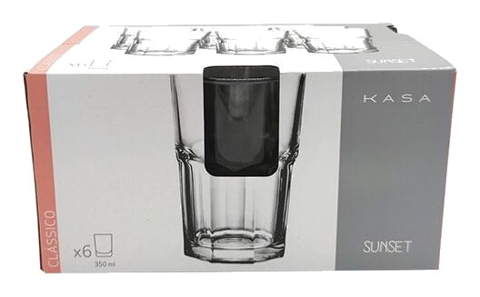 Verres à Eau Sunset Kasa 6x35 cl