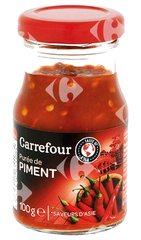 Purée de Piment Saveur d'Asie Carrefour 100 g