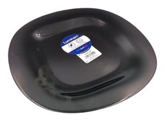 Assiette Plate Carine Noir Luminarc 26,50cm
