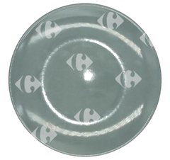 Assiette Dessert Grise Carrefour Home 20cm