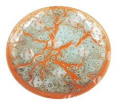 Assiette Plate en Porcelaine Mosaique 25cm
