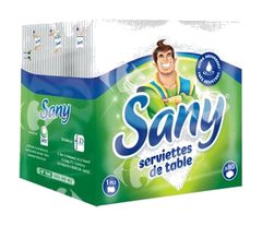 Serviettes de Table Sany 80 unités