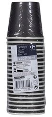 Pack Gobelets Carton Noir Carrefour 10 cl 20 unités