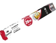 Rouleau d'aluminium renforcé Carrefour 20m