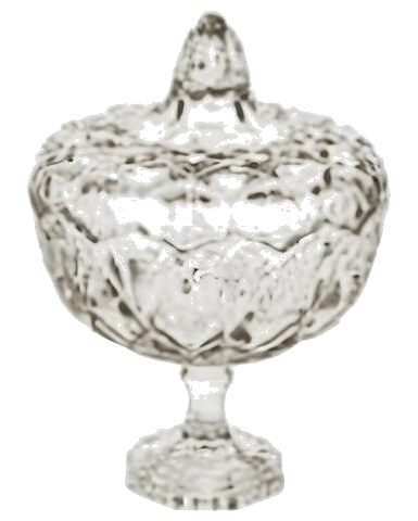 Bonbonnière Orchidée Gravée 15cm