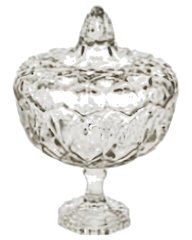Bonbonnière Orchidée Gravée 15cm