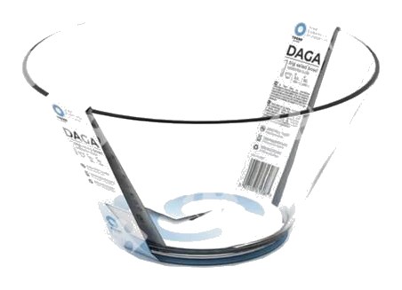 Saladier en Verre 25cm