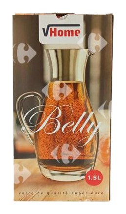 Broc en Verre Handmade Belly 1,5L