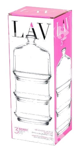 Bonbonnière en Verre Berry 3 pièces