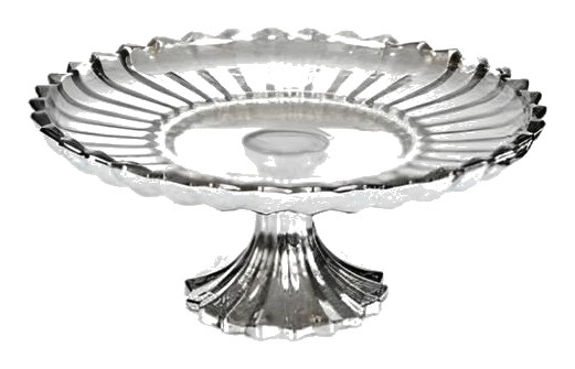 Porte de Gâteaux à Pied en Verre 30cm