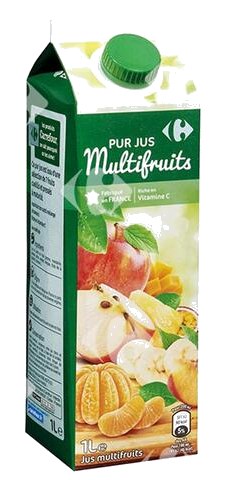 Pur Jus Multifruits Carrefour 1 L
