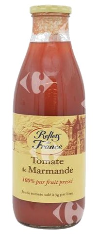 Pur Jus de Tomate de Marmande Reflets de France 1 L