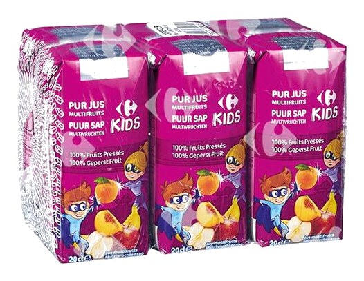 Pack Pur Jus Multifruits Carrefour Kids 6x20 cl