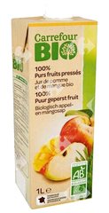Jus de Fruits Bio Pomme Mangue Carrefour Bio 1 L