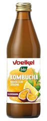 Kombucha Fruit De La Passion Citron Voelkel Bouteille 33 cl