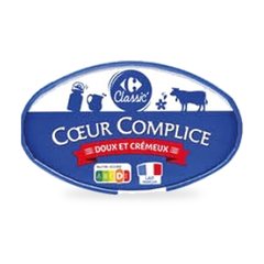 Fromage Coeur complice Carrefour 200g