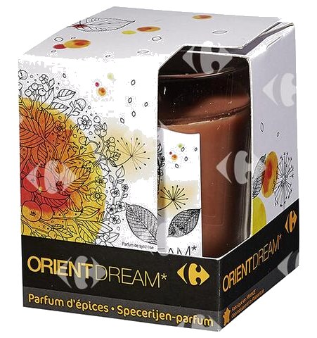 Désodorisant Bougie Orient Dream Carrefour 1 unité