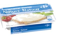 e Fromage à tartiner nature Carrefour 150 g