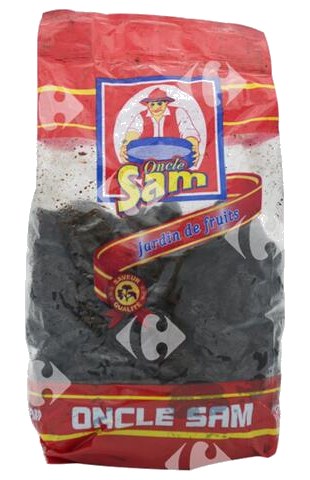Pruneaux Secs Oncle Sam 250 g