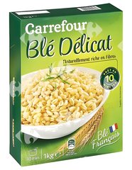 Blé Précuit 10 Min Carrefour 1 kg
