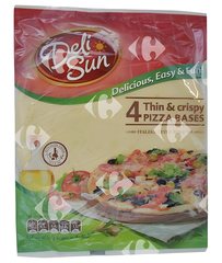 Pâtes Pizza Fines Deli Sun 320 g 4 feuilles
