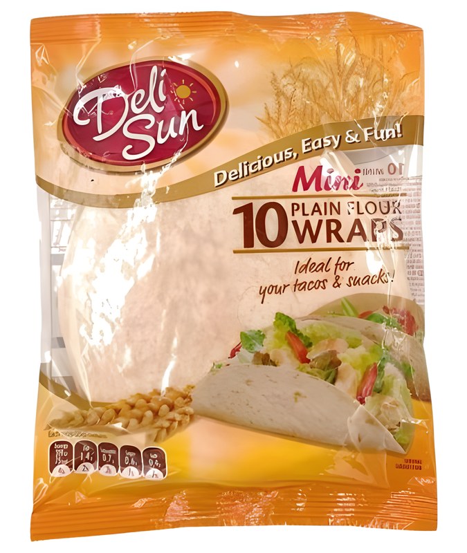 Mini Tortillas de Blé Deli Sun 10x250 g
