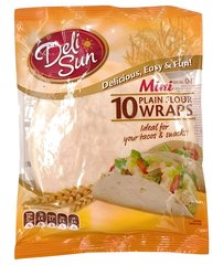 Mini Tortillas de Blé Deli Sun 10x250 g
