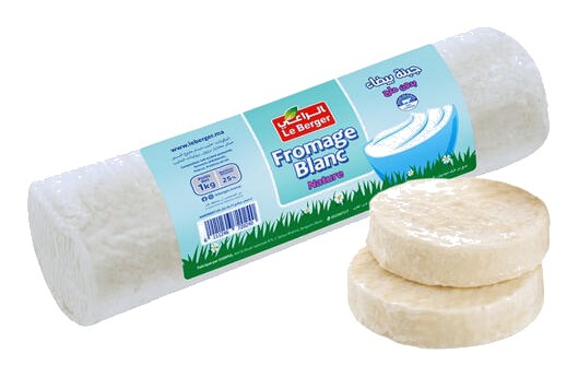 Fromage Blanc Light Sans Sel Le Berger 100 g