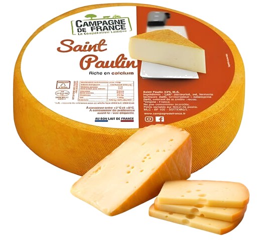 Fromage Saint Paulin Campagne de France 100 g