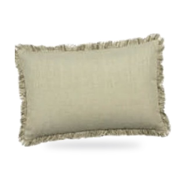Coussin Franges 30x50cm TeX HoME