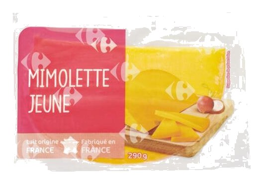 Mimolette Jeune en Portion Carrefour 290 g