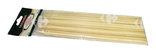 Brochettes en Bois 25cm - 100 pièces