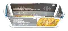 Moule à Cake en Verre 28cm Carrefour Home 1 unité