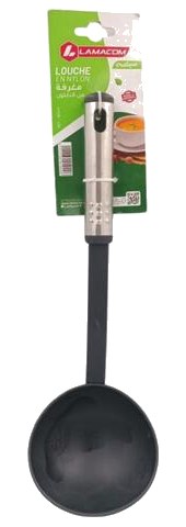 Louche en Nylon Manche Inox Lamacom