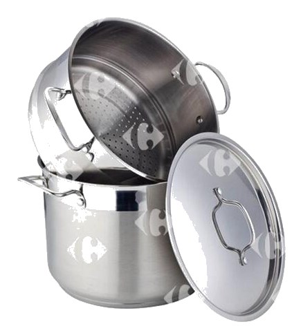 Couscoussier en Inox S/S Lid Haute Gamme Taurus 10L