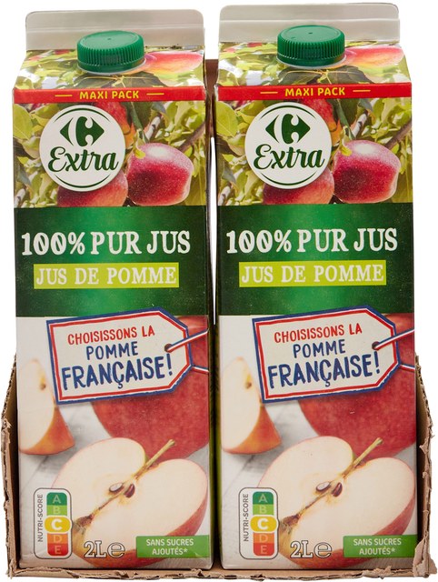 Pur jus de pomme Carrefour 1L
