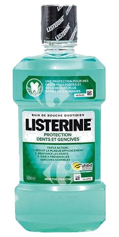Bain Bouche Protection Dents et Gencive Listerine 500 ml