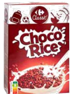 p Céréales choco rice Carrefour 375g