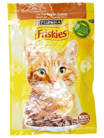 Pâtée Effilé pour Chats Dinde Friskies 85g
