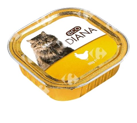 Pâté pour Chat au Poulet Éco Diana 100g