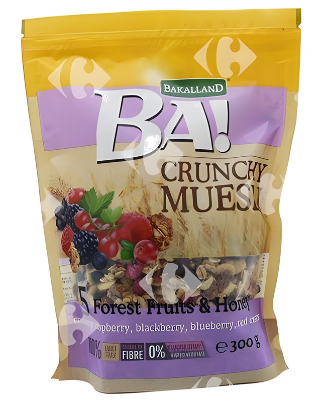 Muesli Crunchy Fruits des Bois Ba 300 g