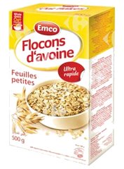 Flocons d'Avoine Petites Feuilles Emco 500 g