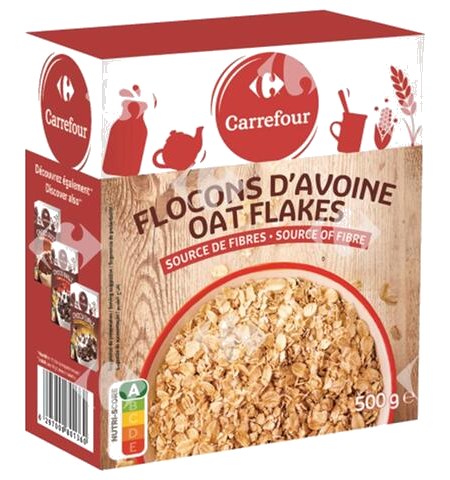 Flocons D'Avoine Carrefour500 g